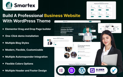 Smartex - Zakelijk WordPress-thema