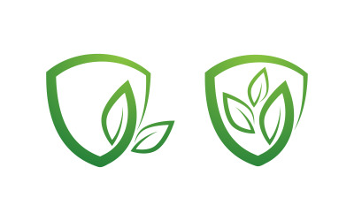 Shield save vector illustration design template v.13