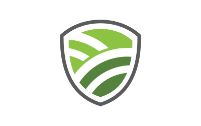 Shield save vector illustration design template v.14