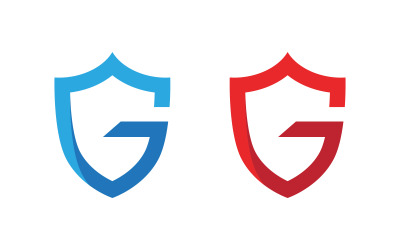 Shield save vector illustration design template v.16