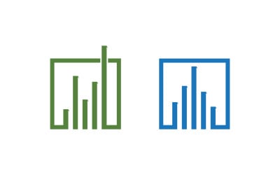 Building Business Finance icon vector illustration design template v.3