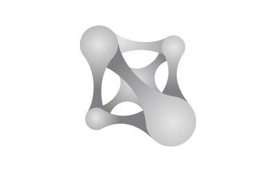 Meta Ball Medical ikona wektor szablon projektu v.17