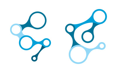 Plantilla de diseño de icono vectorial de Meta Ball Medical v.12