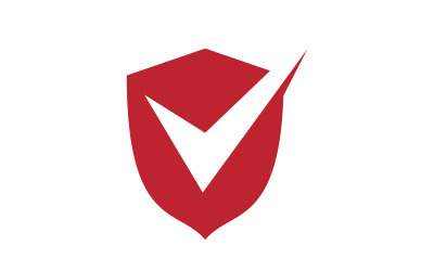 Shield save vector illustration design template v.24