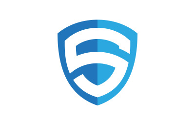 Shield save vector illustration design template v.28