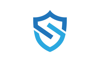 Shield save vector illustration design template v.33