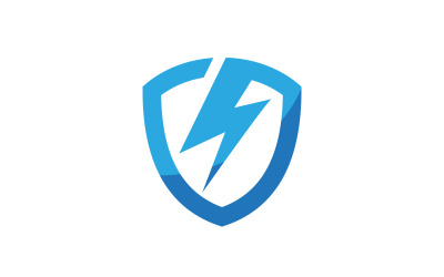 Shield save vector illustration design template v.35
