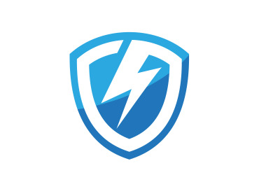 Shield save vector illustration design template v.37
