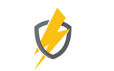 Shield save vector illustration design template v.38
