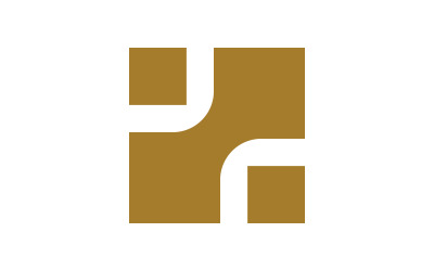 Quadratisches Symbol Group Business Vektor Illustration Design-Vorlage v.4