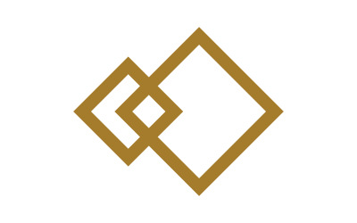 Quadratisches Symbol Group Business Vektor Illustration Design-Vorlage v.5