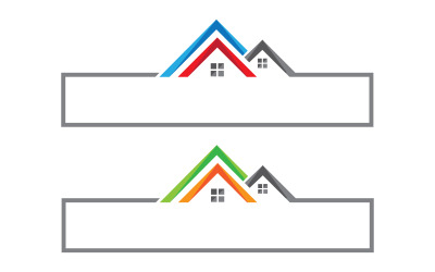 Real Estate Business Property vector illustration design template v.10