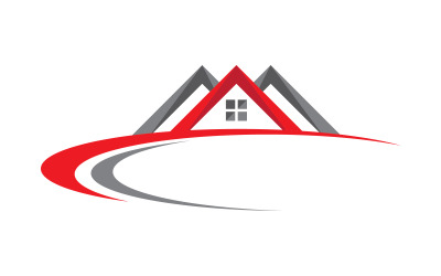 Real Estate Business Property vector illustration design template v.11