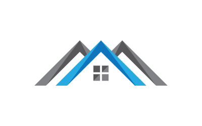 Real Estate Business Property vector illustration design template v.5