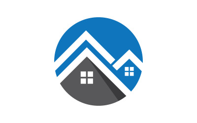 Real Estate Business Property vector illustration design template v.7