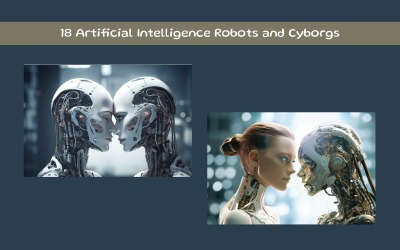 Artificiell intelligens robotar och cyborgs