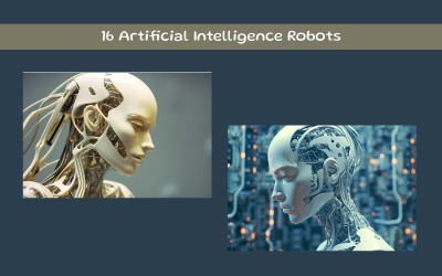 Image de l&amp;#39;IA des robots d&amp;#39;intelligence artificielle