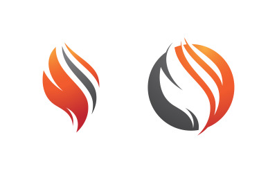 Sun illustration Icon Logo Template design v.1