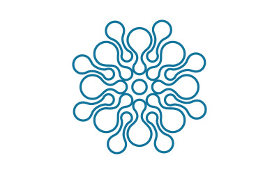 Meta Ball Medical icon vector design template v7.10