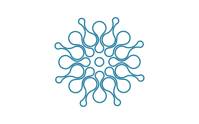 Meta Ball Medical icon vector design template v7.9