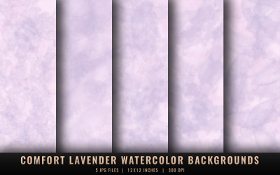 Tła akwarelowe Comfort Lavender