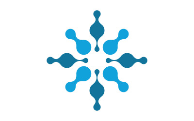 Meta Ball Medical icon vector design template v7.18