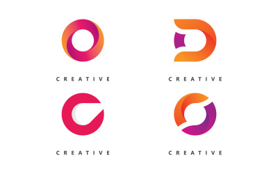 Letter O logo vector template  Creative O Letter initial logo design 13