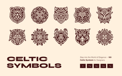 Keltische symbolencollectie