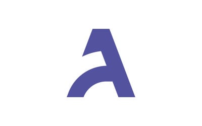 Letter A logo vector template design 8