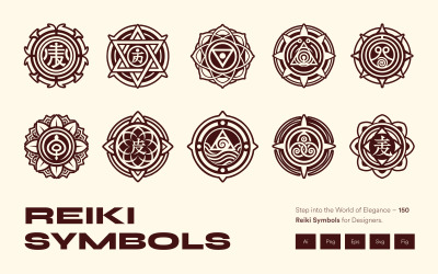 Symboles Reiki pour chaque design