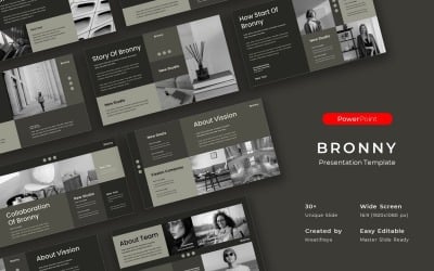 Bronny – Modello di PowerPoint aziendale