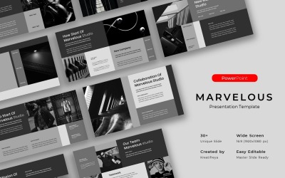 Meraviglioso – Modello di PowerPoint aziendale