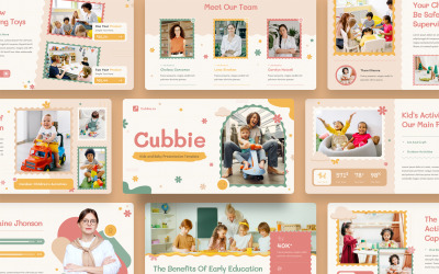 Modèle de discours pour enfants et bébés