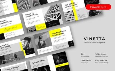 Vinetta – 商业 PowerPoint 模板