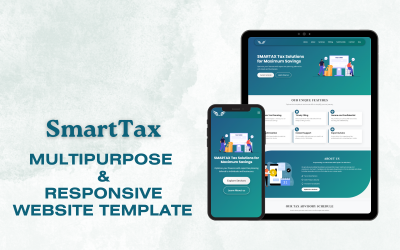 SmartTax-Modelo de site para empresas de consultoria fiscal