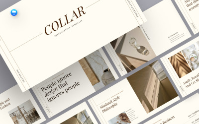 Aesthetic Minimalist Keynote Template