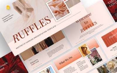Aesthetics Fashion Google Slides Template