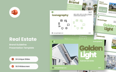 Apresentação Premium de Branding Imobiliário - PowerPoint