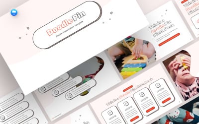 Colorful Doodle Keynote Template
