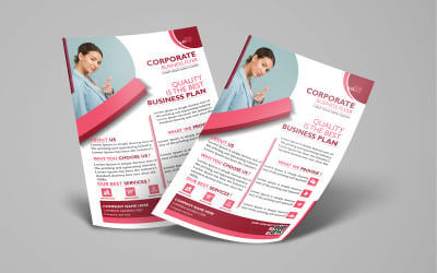 Corporate Business Marketing Agency  Flyer Template.