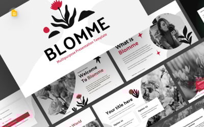 Modèle de diapositives Google polyvalent Blomme