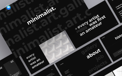 Modèle de discours sur l&amp;#39;art minimaliste