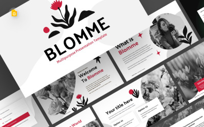 Modelo Blomme Multiuso para Google Slides