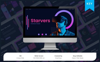 Starvers – İş Anahtar Konuşması Şablonu