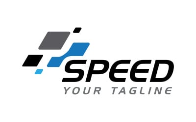 Speed Race flag icon, simple design illustration vector v.5