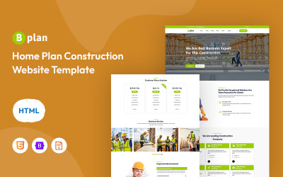Bplan - Modèle de plan de construction de maison