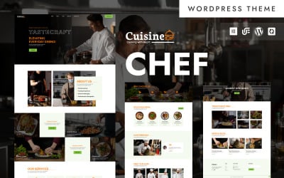 Mat - Personlig kock &amp;amp; Catering WordPress Elementor Theme
