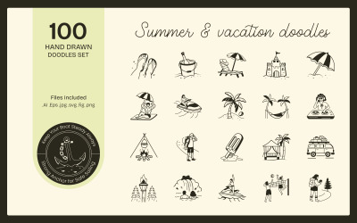 Rabiscos de verão e férias