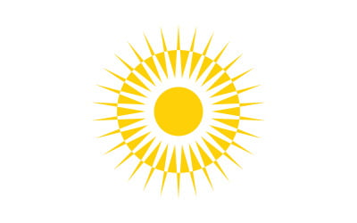 Sun Shine Vector illustration Icon Logo Template design v.11