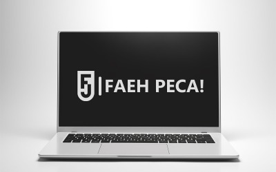 Computer screen mockup template